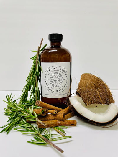 MRC Organic Oils-100% Rosemary, Coconut & Cinnamon Oil 16 oz