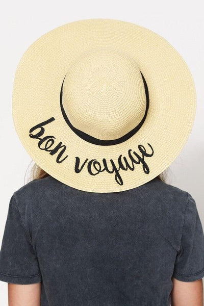 ‘Bon Voyage’ Beach Hat